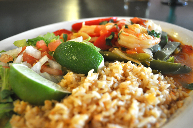 El Mariachi Delicious Shrimp and Rice