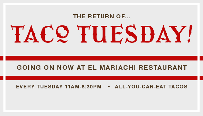 El mariachi coupons